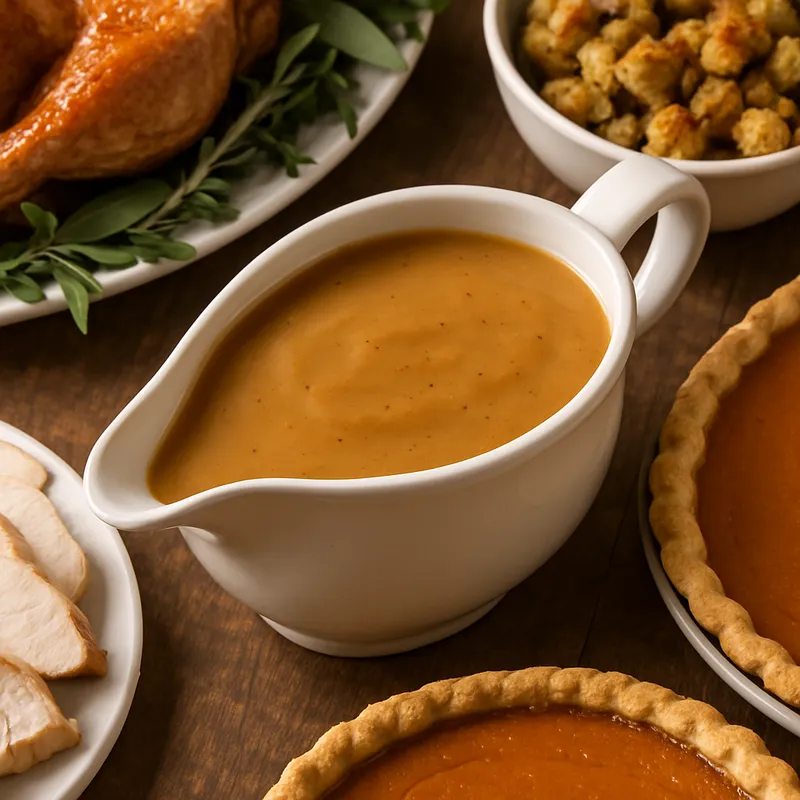 Truthahn-Soße für Thanksgiving
