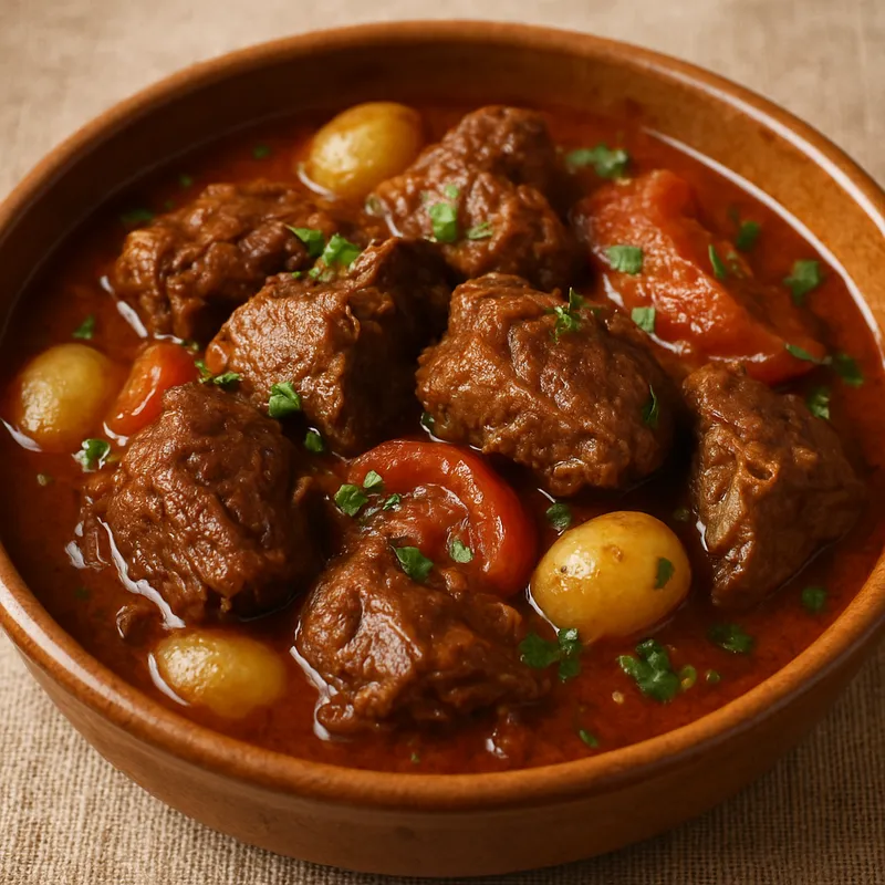 Tsigariasto (Kretisches Geschmortes Lammfleisch)