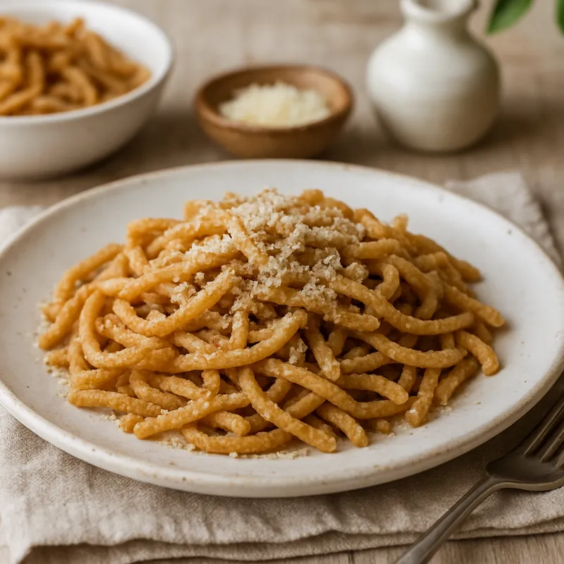 Tsimethia-Pasta von der Insel Ios