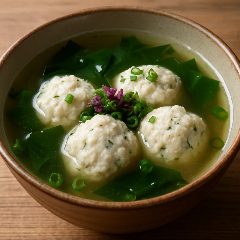 Tsumire Jiru (Fischklößchensuppe)