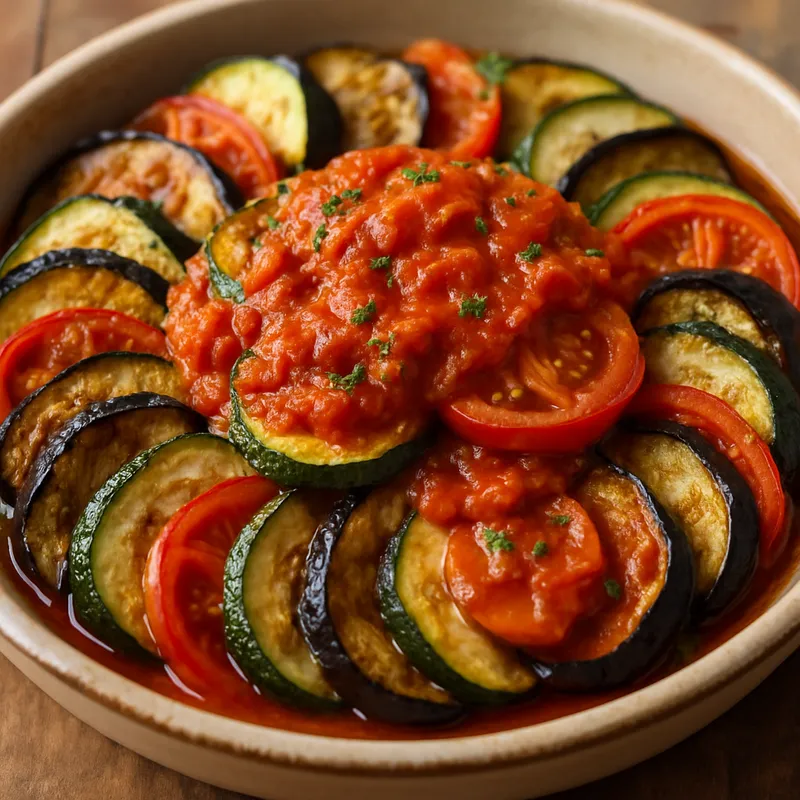 Tumbet (Mallorquinisches Schichtgemüse)