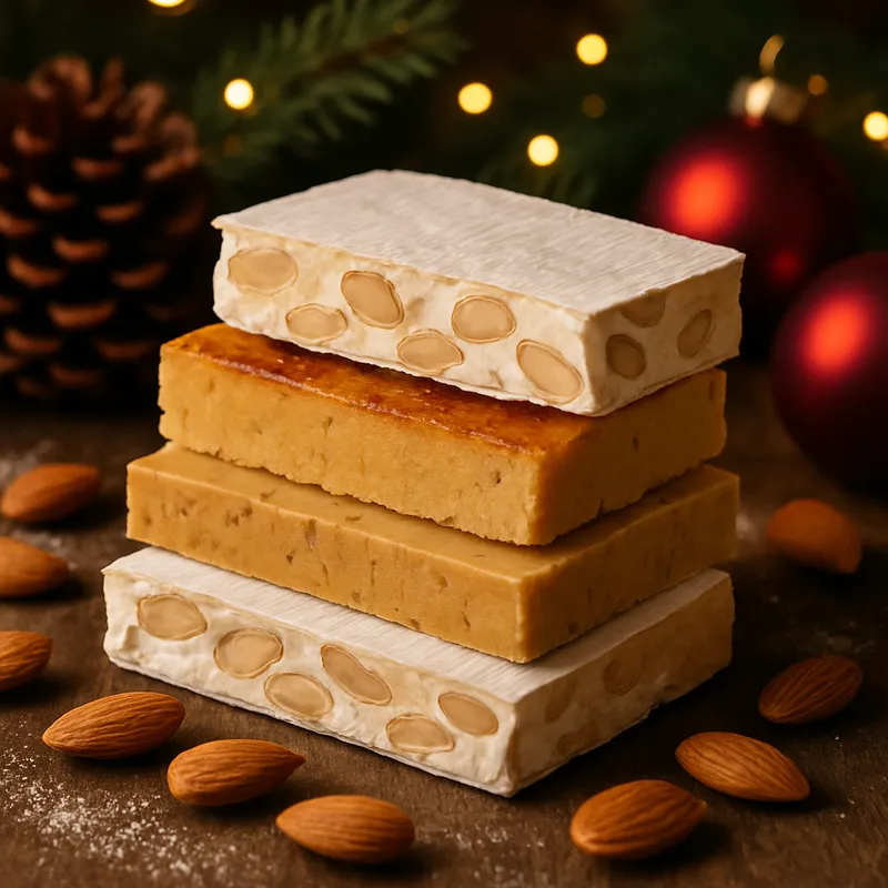 Turrones (Weihnachtsnougat)
