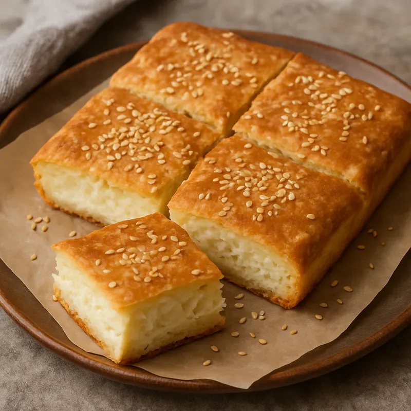 Tyropita Kourou (Käsepie ohne Phyllo-Teig)