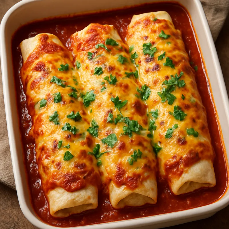 Überbackene Wet Burritos