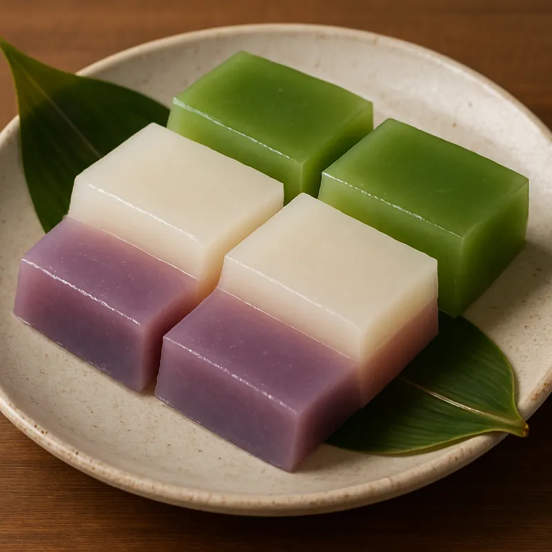Uiro (Gedämpfter Reiskuchen)