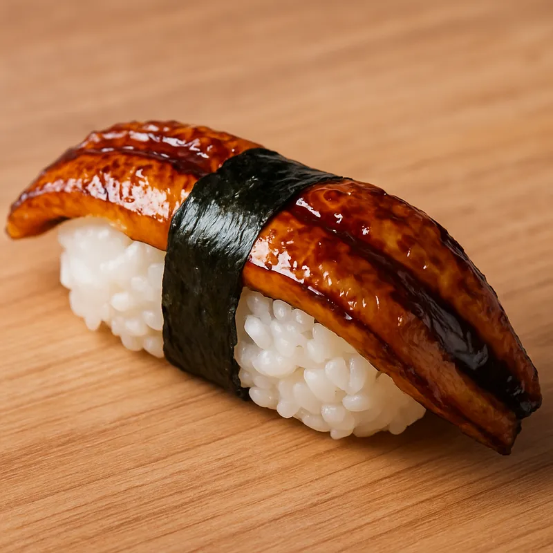 Unagi Nigiri (Süßwasseraal-Sushi)