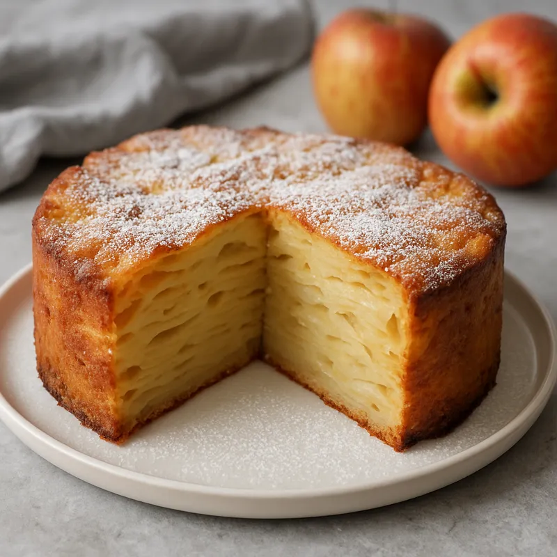 Unsichtbarer Apfelkuchen