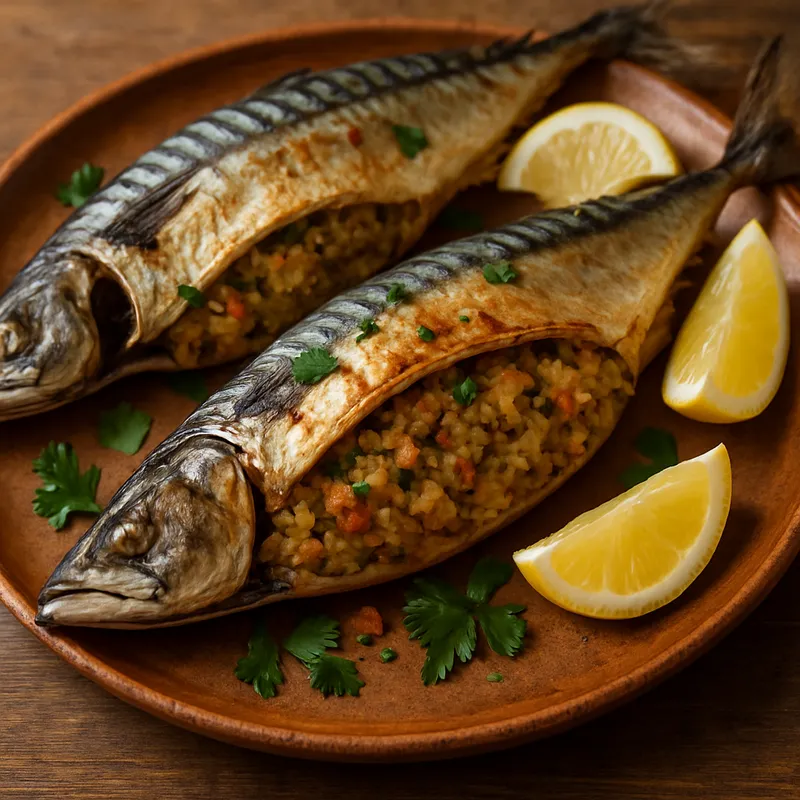 Uskumru Dolma (Gefüllte Makrele)