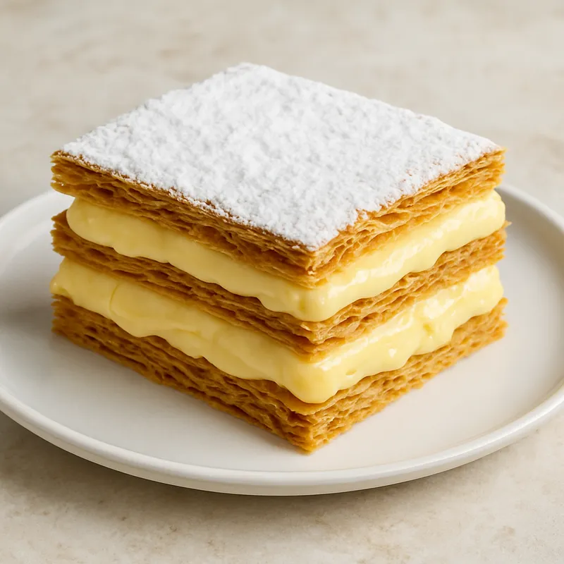 Vanilla Mille-feuille (Vanilla Napoleon)