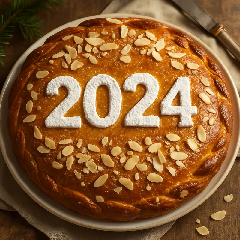 Vasilopita (Neujahresbrot)