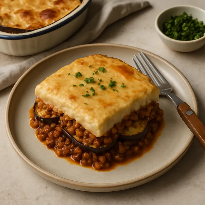 Vegane Moussaka