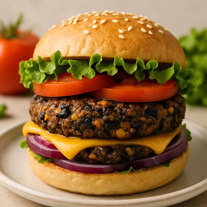 Veggie Black Bean Burger