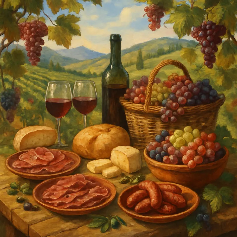 Vendimia-Fest (Weinernte-Festessen)