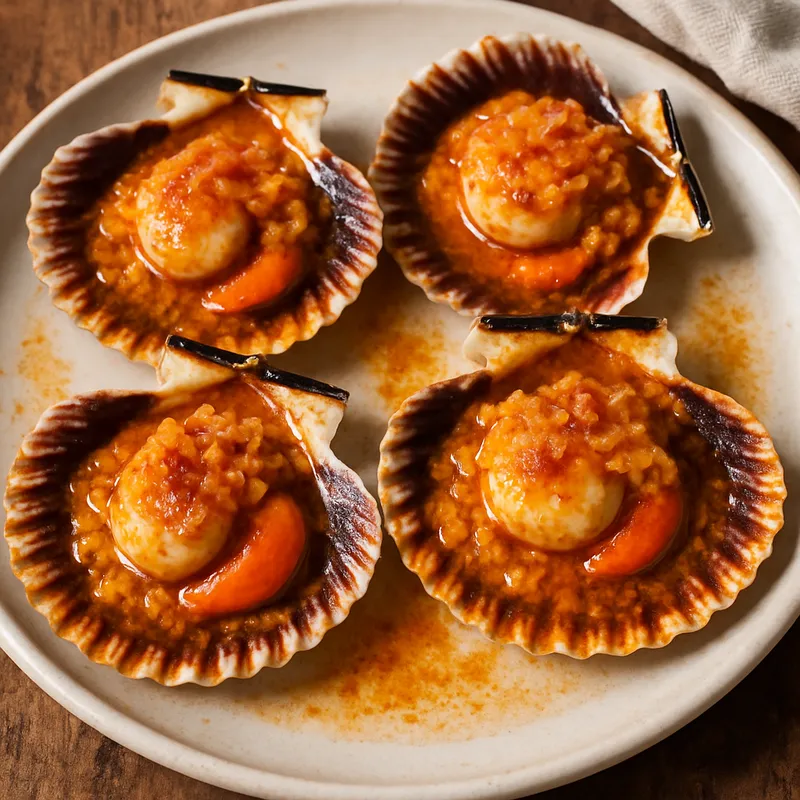 Vieiras a la Gallega (Galicische Jakobsmuscheln)