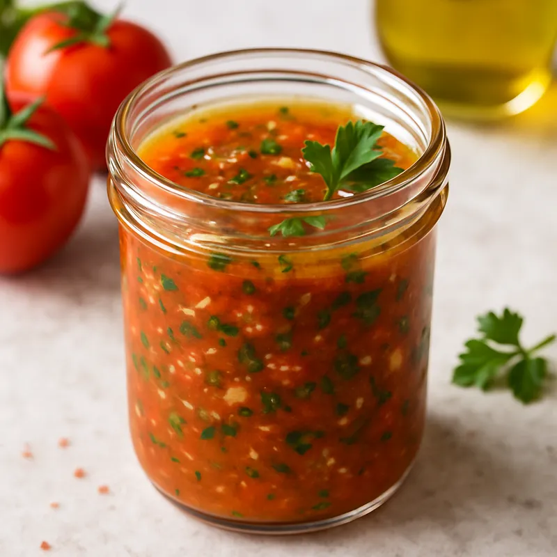 Virgin Sauce (Tomaten-Vinaigrette)