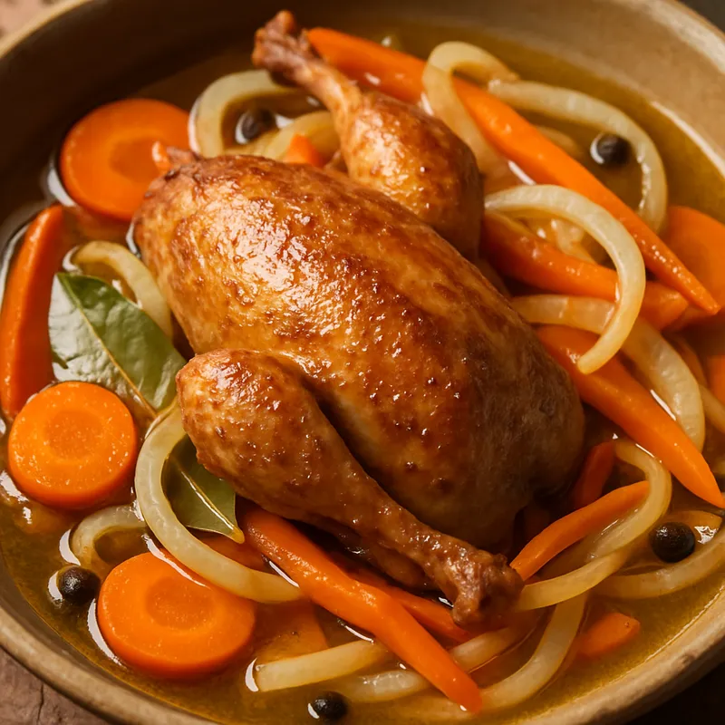 Wachtel in Escabeche (Marinierte Wachtel)