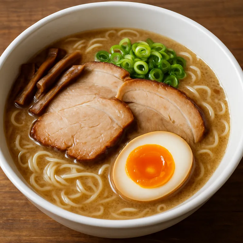 Wakayama Ramen (Japanische Schweinebrühe-Ramen)