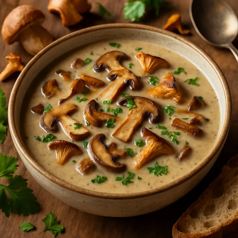 Waldpilzsuppe