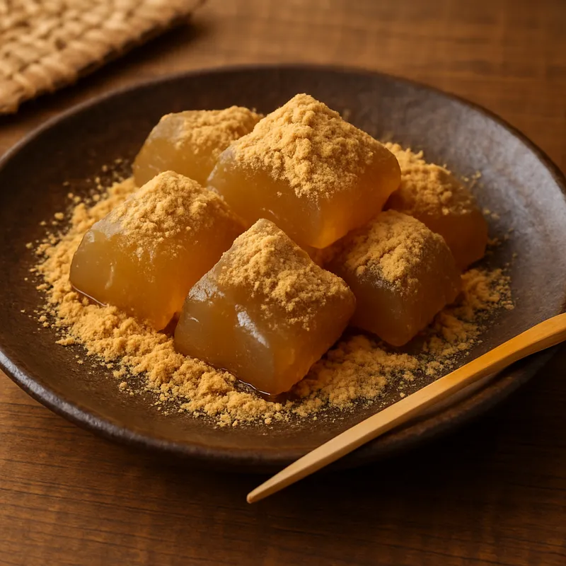 Warabi Mochi (Adlerfarn-Stärke-Gelee)