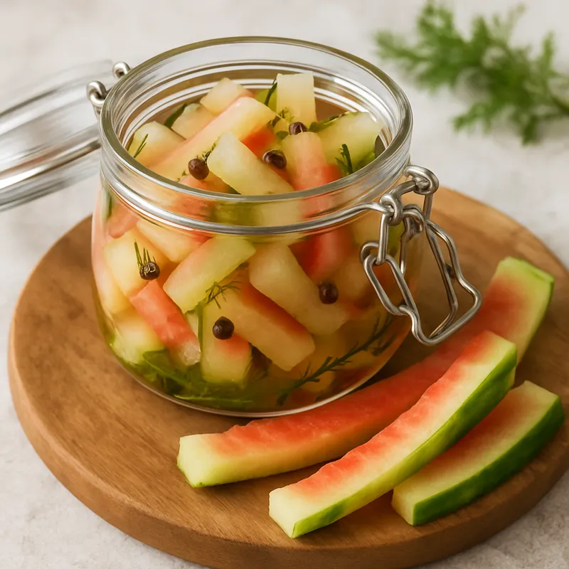 Wassermelonenschalen-Pickles