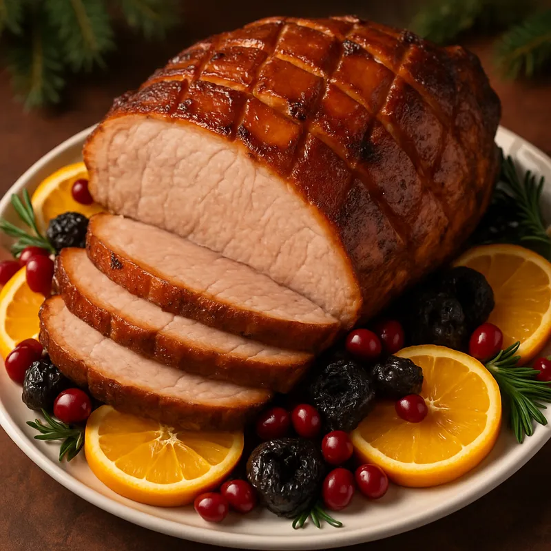 Weihnachtlicher Schweinebraten (Pierna de Cerdo Navideña)