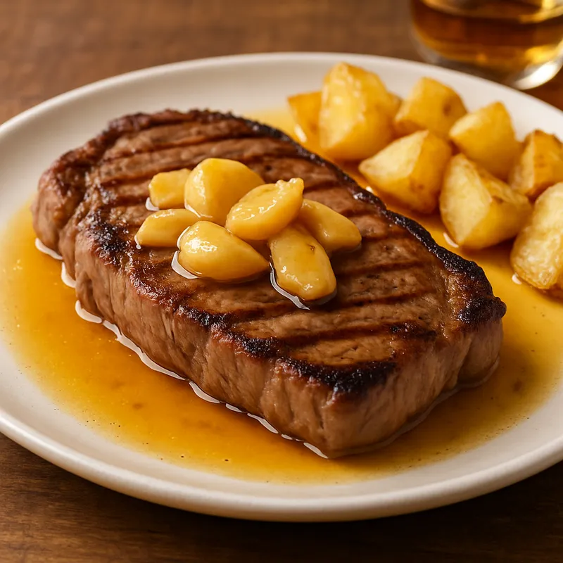 Whisky-Sirloin (Solomillo al Whisky)