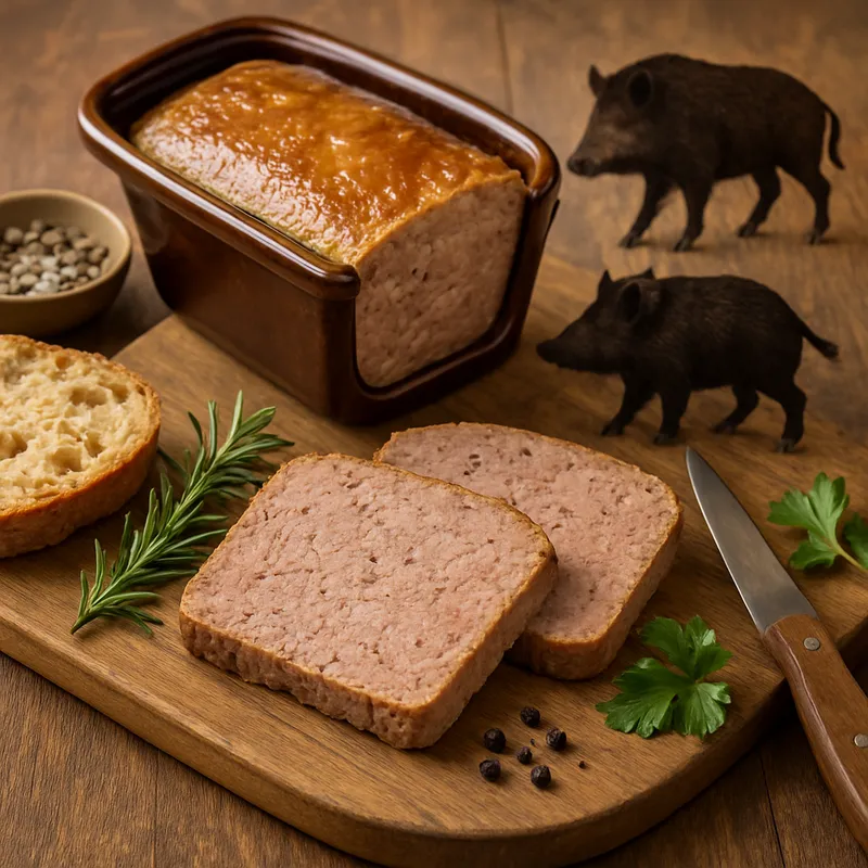 Wildschwein-Terrine