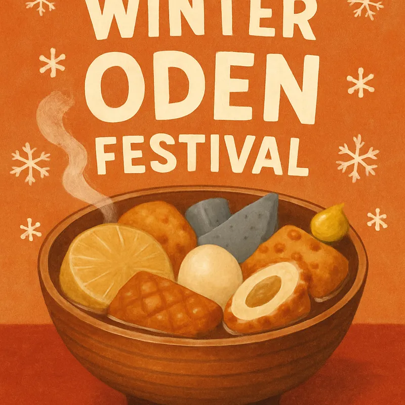 Winter Oden Festival (Japanischer Winter-Eintopf)