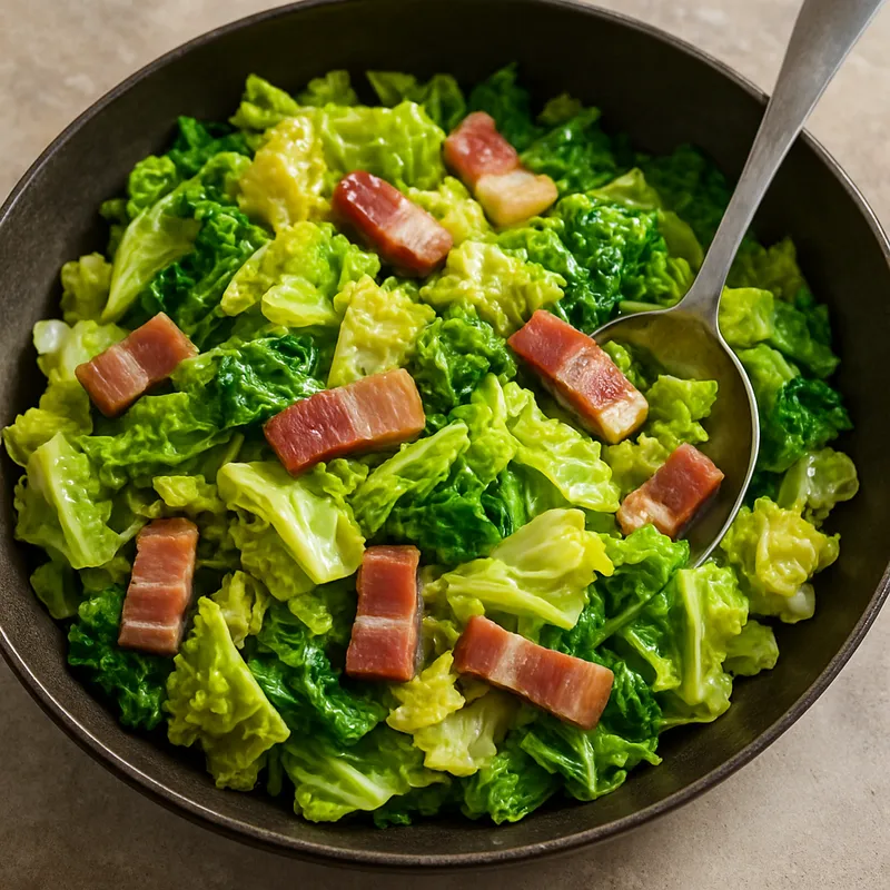 Wirsing mit Pancetta