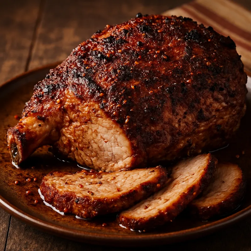 Würzige Schweineschulter