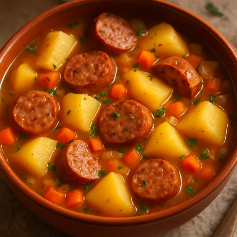 Wurst-Kartoffel-Eintopf