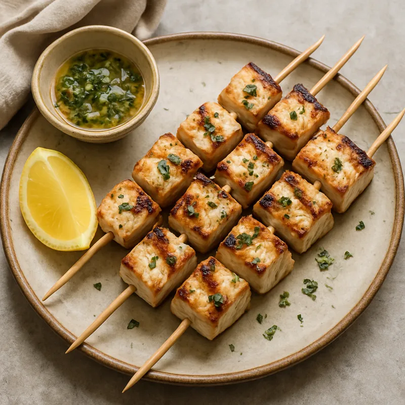 Xifias Souvlaki (Schwertfisch-Spieße)