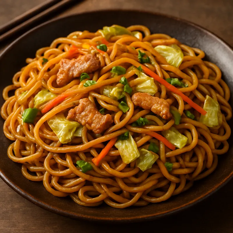Yaki Ramen (Gebratene Ramen-Nudeln)