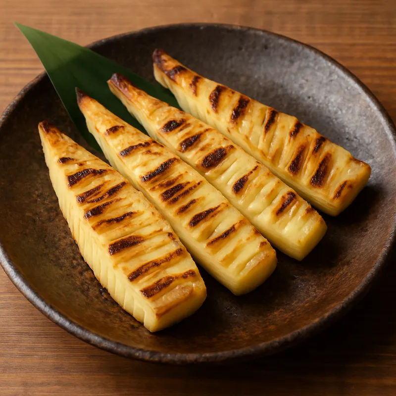 Yaki Takenoko (Gegrillte Bambussprossen)