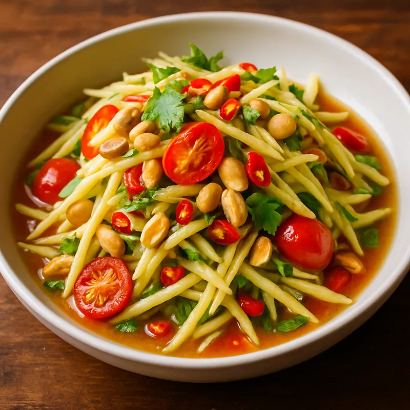 Yam Mamuang (Grüner Mangosalat)