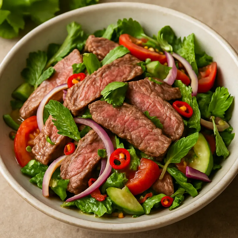 Yam Neua (Scharfer Rindersalat)