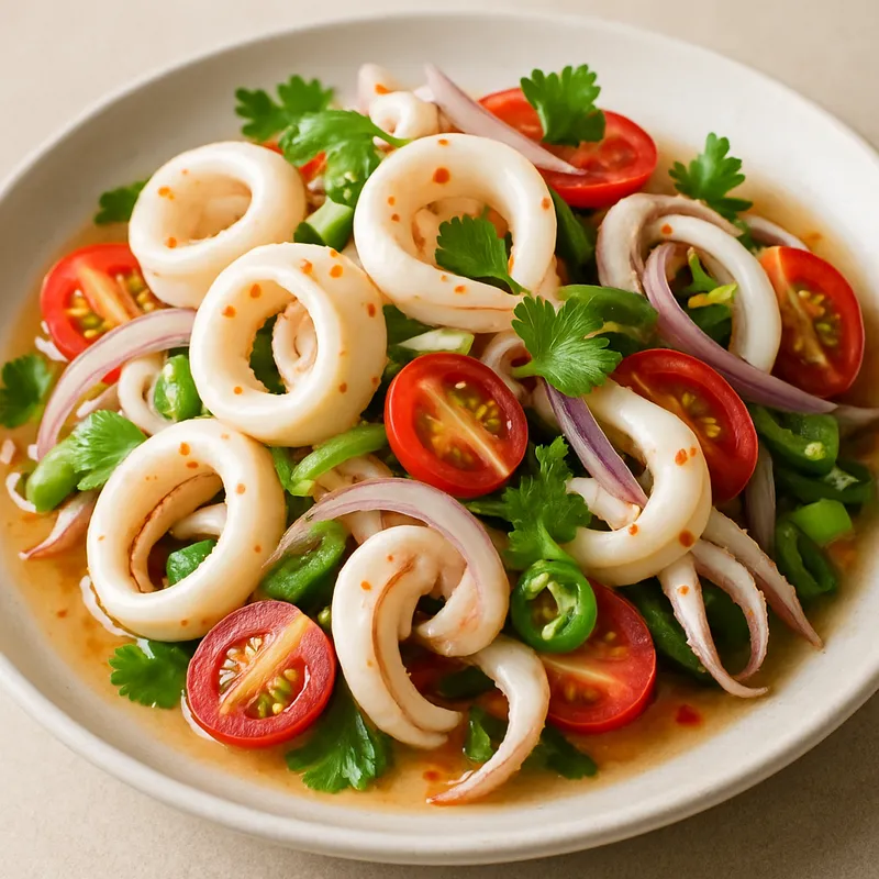 Yam Pla Muek (Tintenfischsalat)