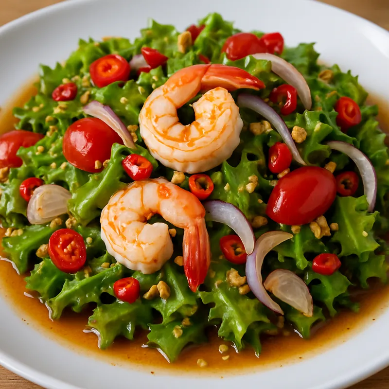 Yam Thua Plu (Flügelbohnensalat)
