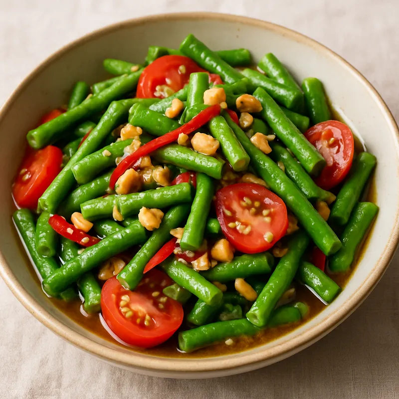 Yam Tua Phak Yao (Langbohnensalat)