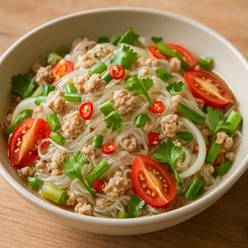 Yam Wun Sen (Glasnudelsalat)