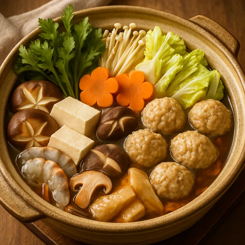 Yose Nabe (Gemischter Japanischer Eintopf)