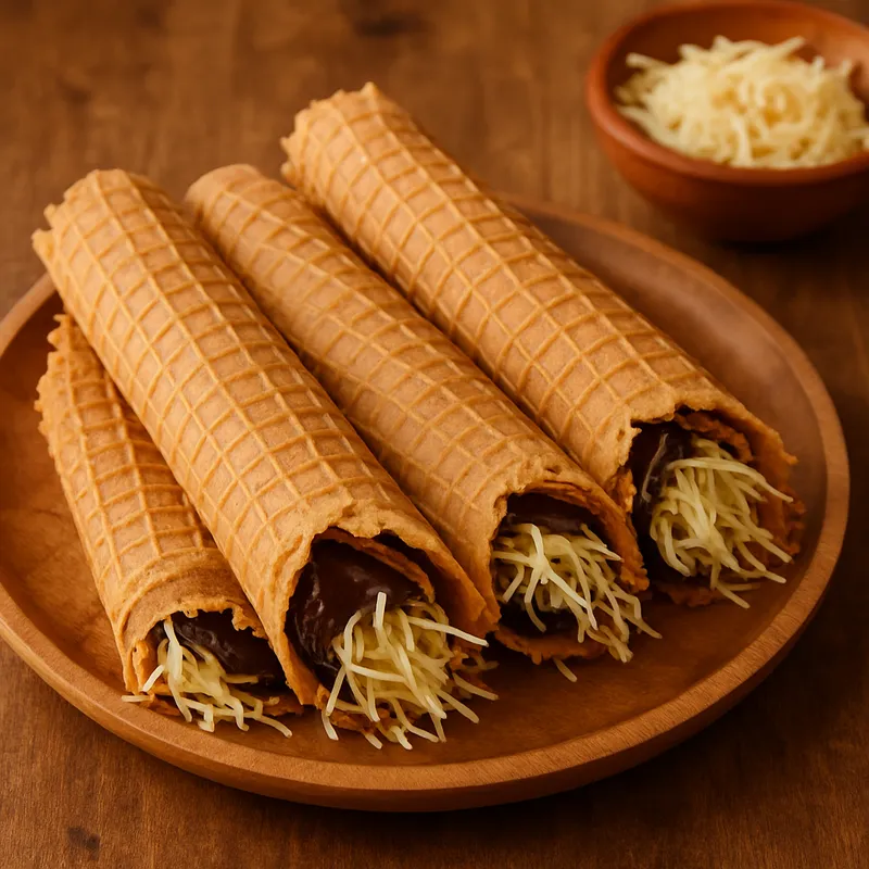 Yucatan Marquesitas (Knusprige mexikanische Dessert-Crêpes)