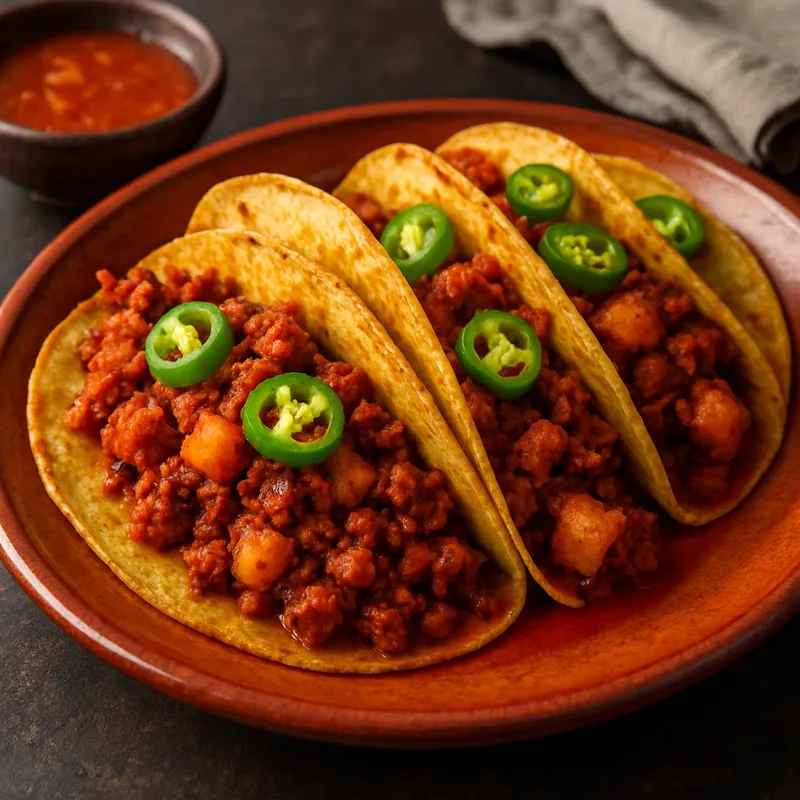 Zacatecas Scharfe Tacos (Tacos Envenenados)