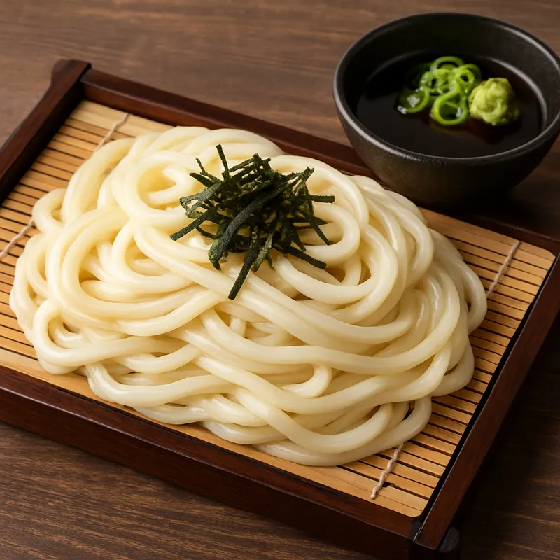 Zaru Udon (Kalte Udon mit Dipsauce)