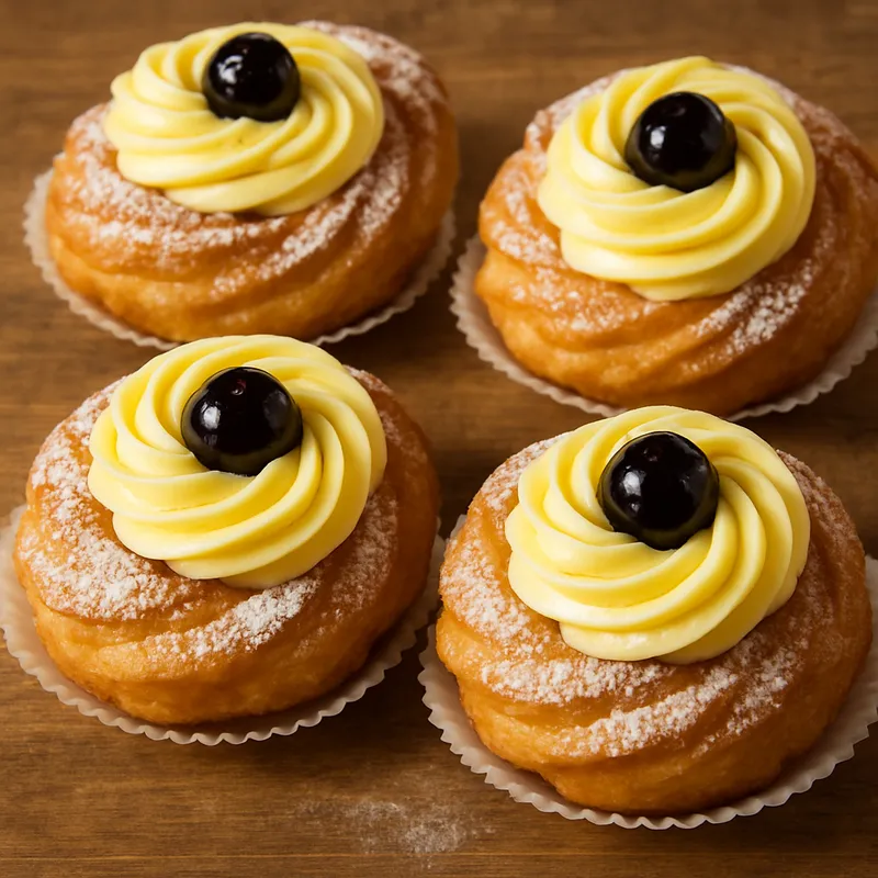 Zeppole di San Giuseppe (Krapfen zum Josefstag)