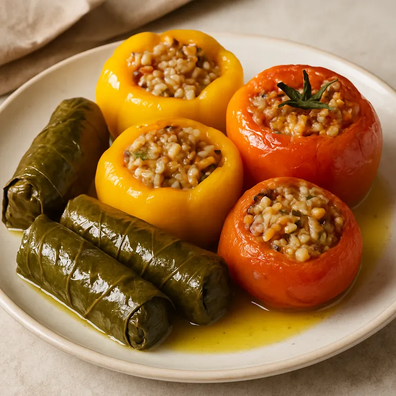 Zeytinyağlı Dolma (Gefülltes Gemüse mit Olivenöl)