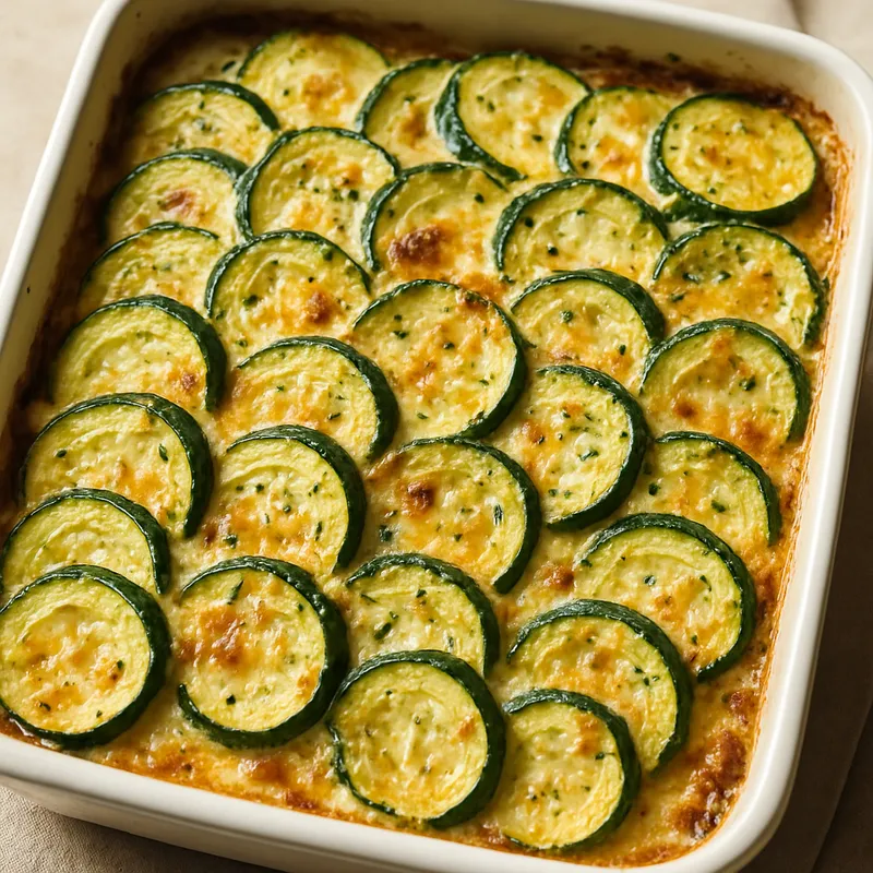 Zucchini-Gratin