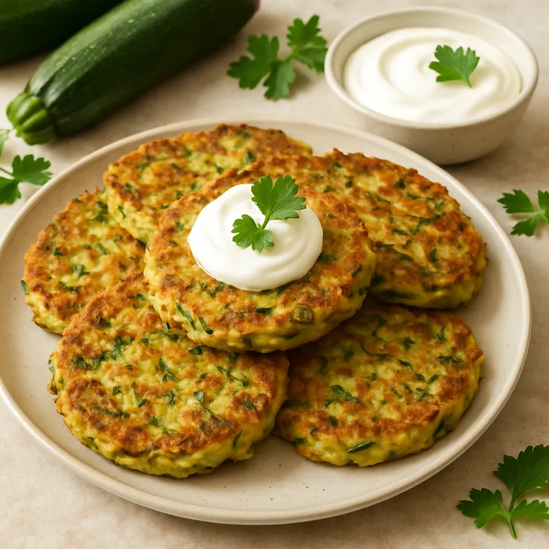 Zucchini-Puffer