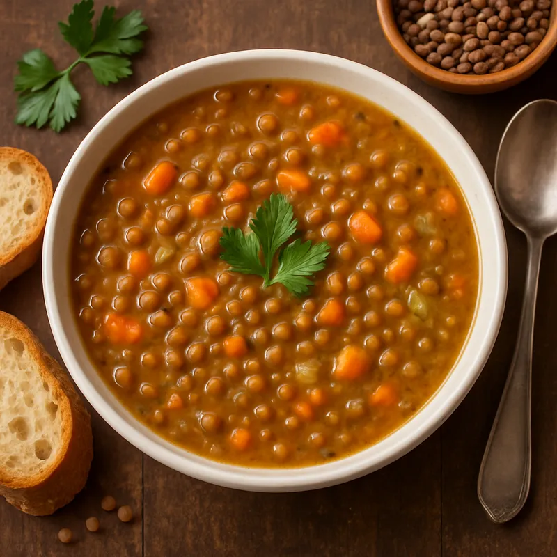 Zuppa Di Lenticchie (Italienische Linsensuppe)